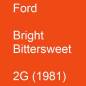 Preview: Ford, Bright Bittersweet, 2G (1981).